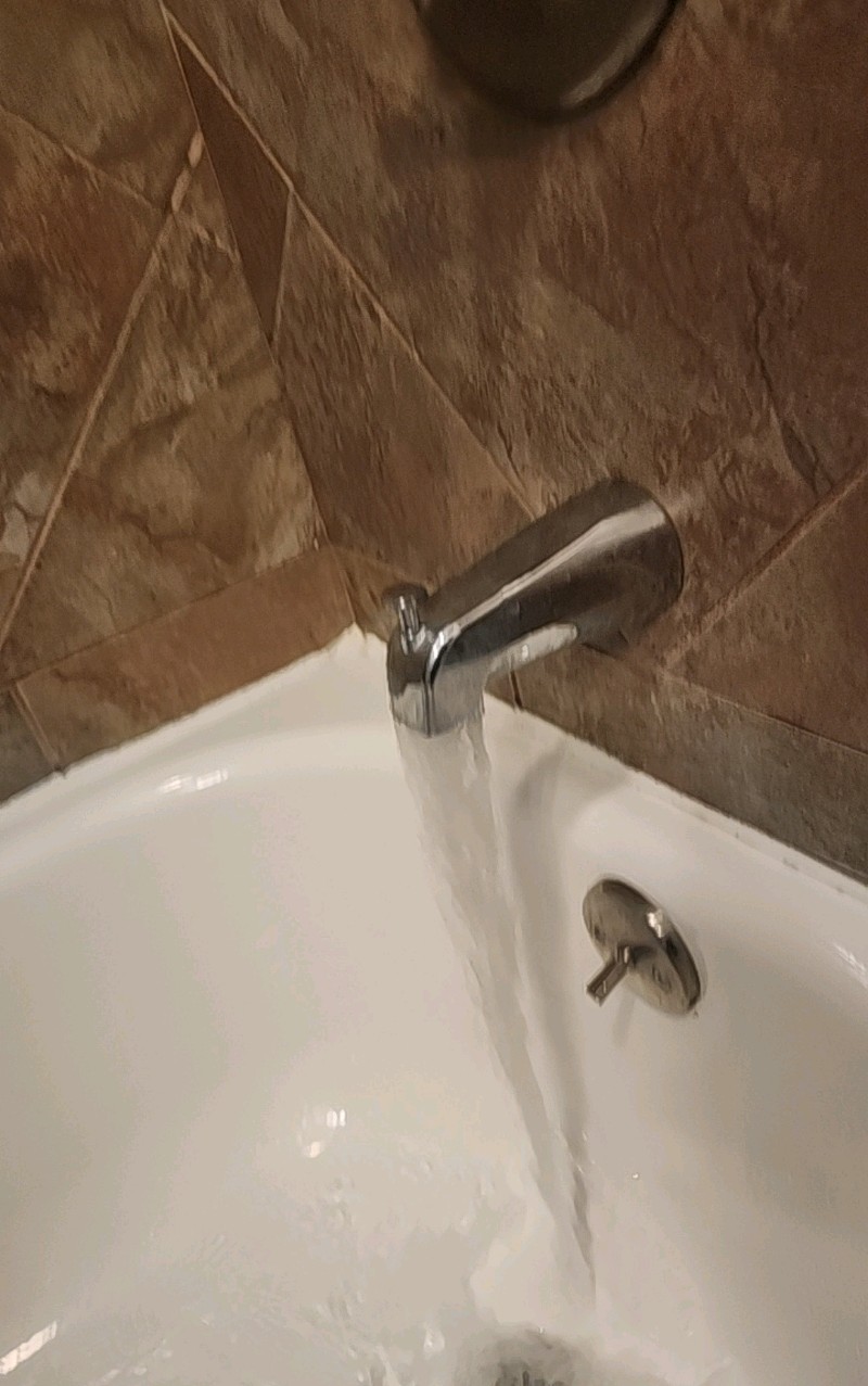 Bathtub spout running water after new faucet installation Pittsburgh PA